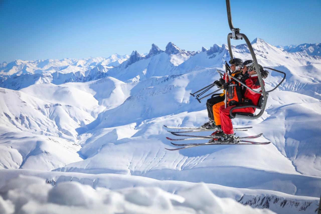 Hotel Le Refuge Alpe dʼHuez Extérieur photo