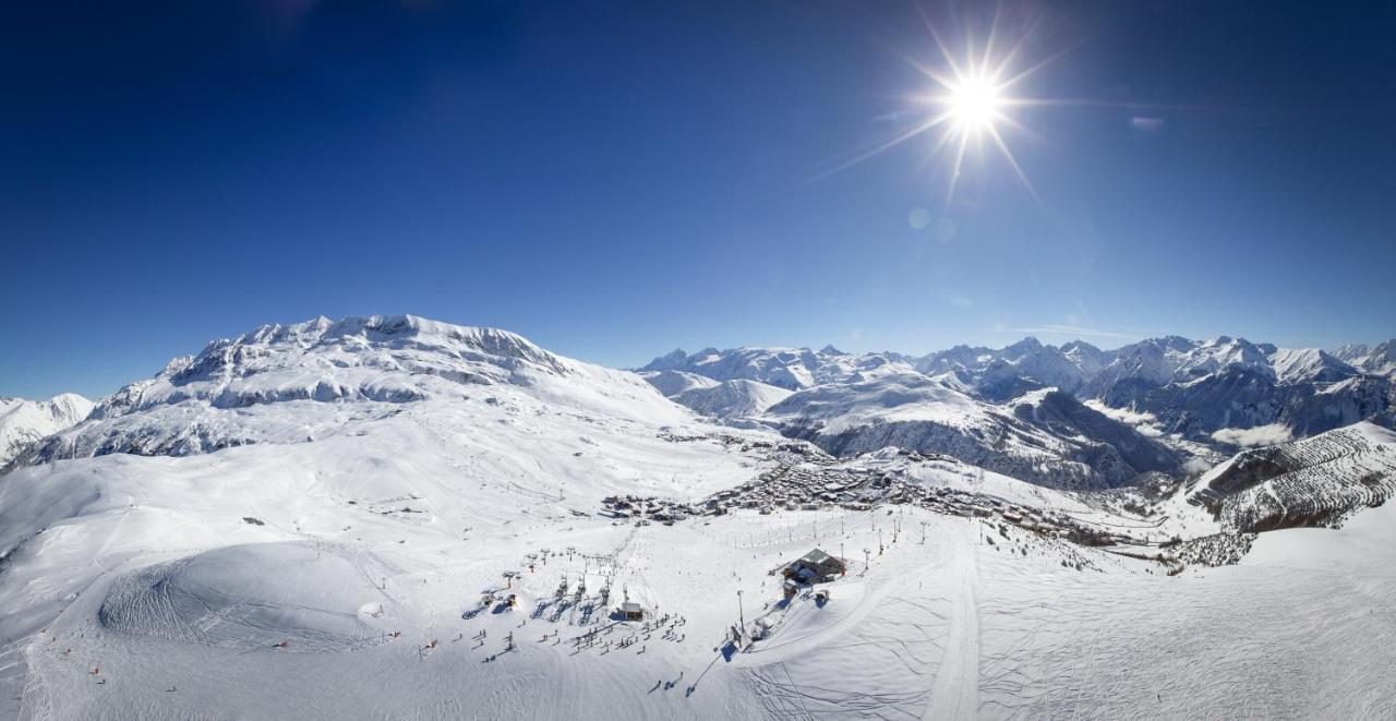 Hotel Le Refuge Alpe dʼHuez Extérieur photo